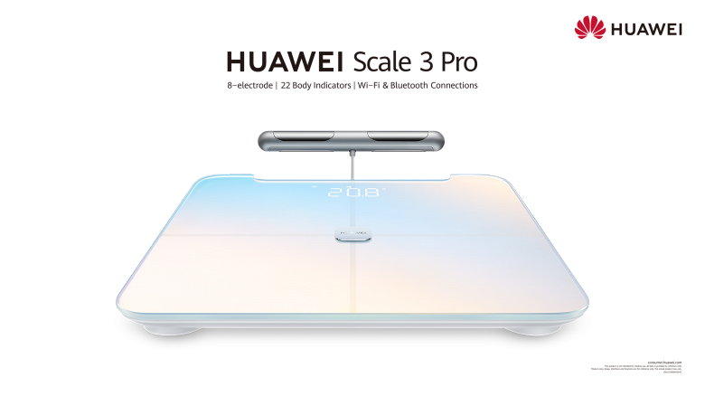 Умные весы Huawei Scale 3 Pro с повышенной точностью измерений прибыли в Россию