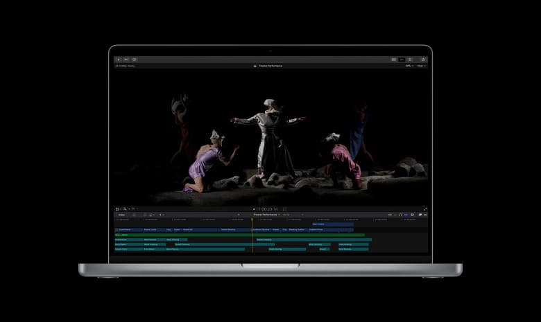 Новый MacBook Pro с SoC M1 Max едва сумел обойти ноутбук с четырёхъядерным Core i7-11370H. Появились результаты теста в Adobe Premiere Pro