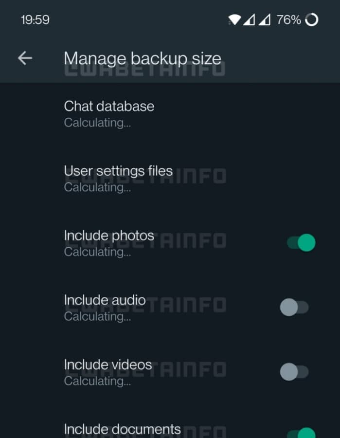 Пользователи WhatsApp наконец смогут сами выбирать, что хранить в резервной копии