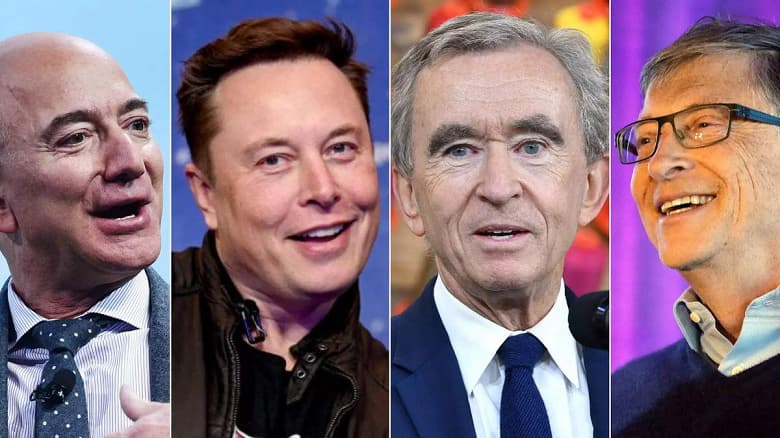 Илон Маск стал самым богатым человеком в истории человечества, его состояние приближается к 0 млрд