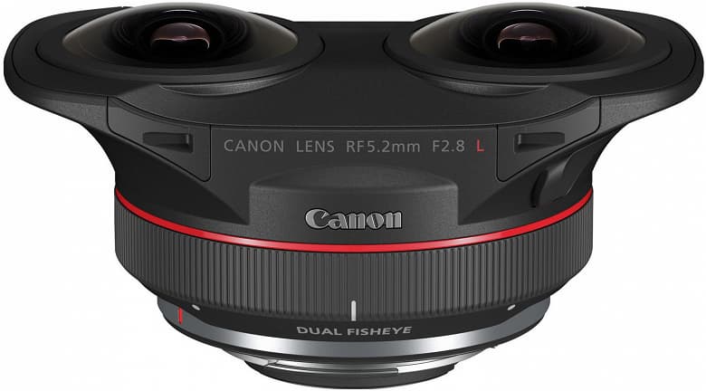 Поставки объективов Canon RF 5.2mm F2.8L Dual Fisheye откладываются на неопределенный срок