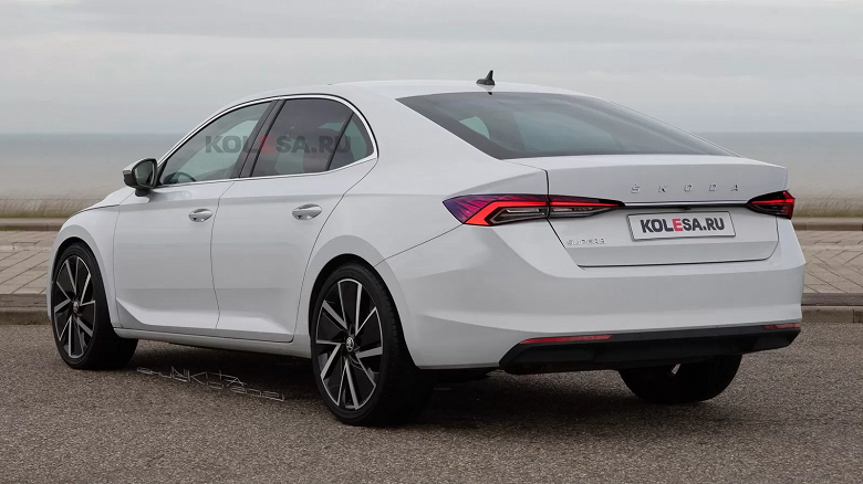 Так будет выглядеть новый Skoda Superb: опубликованы качественные изображения премиального лифтбэка