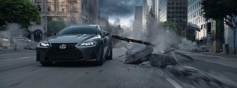 Следующий блокбастер Marvel Studios «Вечные» рекламируют при помощи 2022 Lexus IS 500 F Sport Performance