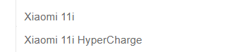 Xiaomi готовит спецверсию Mi 11i c поддержкой 120-ваттной зарядки