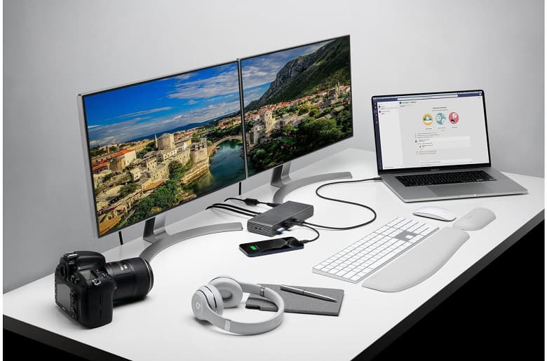 Док-станция Kensington SD5700T оснащена четырьмя портами Thunderbolt 4 Док-станция Kensington SD5700T оснащена четырьмя портами Thunderbolt 4