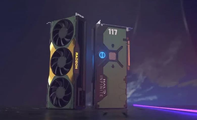 AMD представила Radeon RX 6900 XT Halo Infinite Limited Edition – ограниченную версию своей самой дорогой и самой дефицитной видеокарты