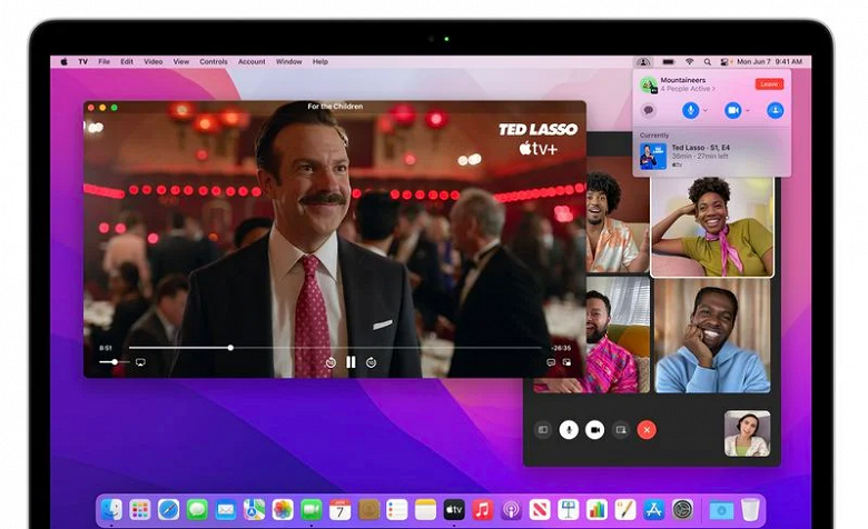 На компьютерах Apple наконец заработала SharePlay. Apple обещала эту функцию с июня На компьютерах Apple наконец заработала SharePlay. Apple обещала эту функцию с июня