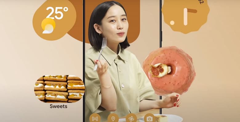 Интерфейс Google Pixel 6 впервые продемонстрировали в официальном видеоролике