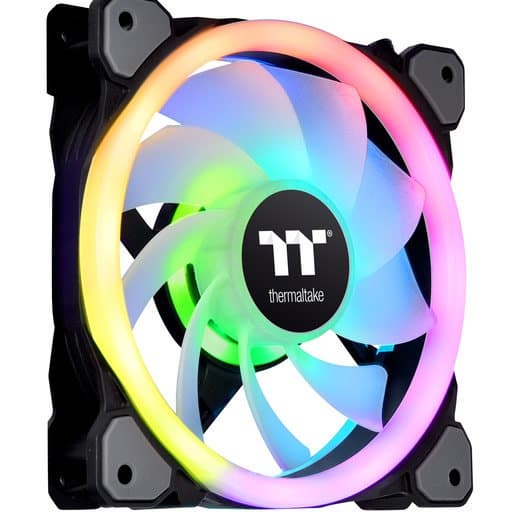 Вентилятор Thermaltake Riing Trio 12 RGB Transform Radiator комплектуется второй крыльчаткой