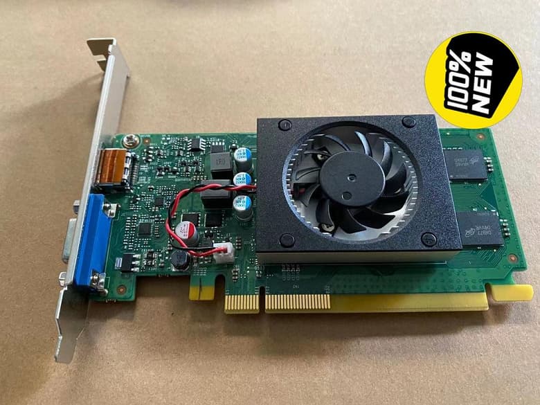 Видеокарта GeForce GT 1010, отличающаяся от референсного образца, замечена на Taobao Видеокарта GeForce GT 1010, отличающаяся от референсного образца, замечена на Taobao