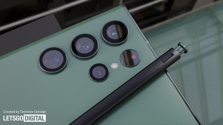 Зелёный — новый чёрный. Качественные изображения Samsung Galaxy S22 Ultra в трендовом цвете