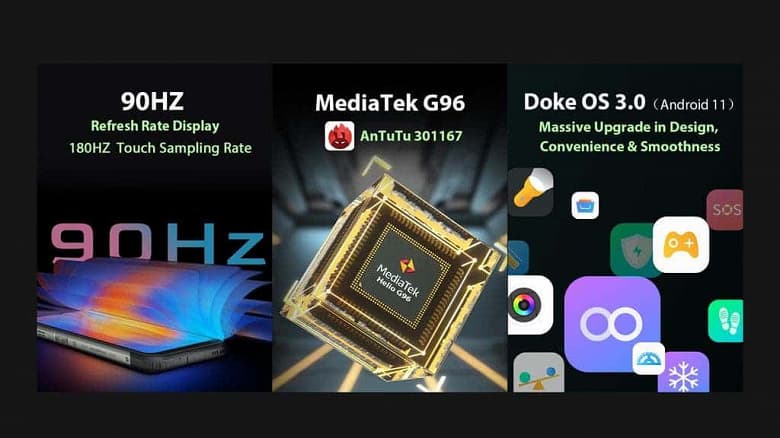 8380 мА·ч, IP68 и IP69K, 90 Гц и 50 Мп и инфракрасная камера за 200 долларов. Защищенный смартфон Blackview BV8800 поступил в продажу