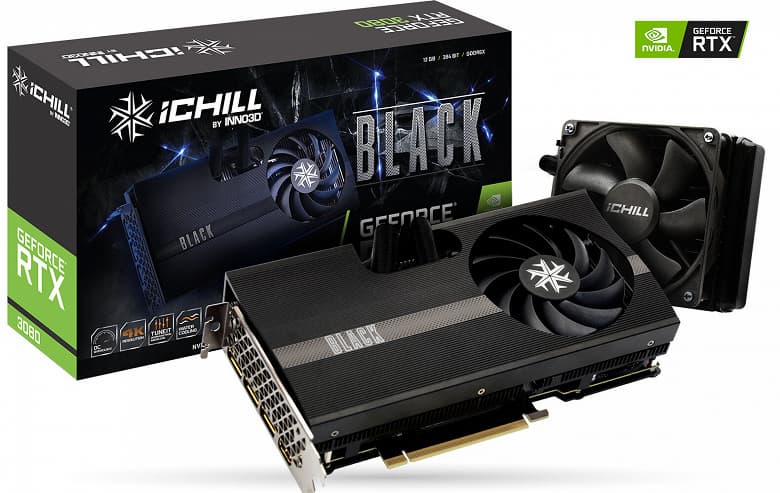 Inno3D выпускает пять моделей видеокарт GeForce RTX 3080 с 12 ГБ памяти с разными системами охлаждения
