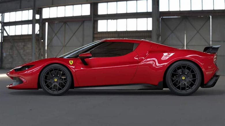 Представлен 888-сильный гибридный Ferrari: купить его можно будет за криптовалюту