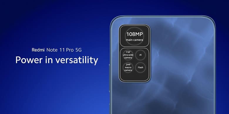 120 Гц, AMOLED, 108 Мп, 5000 мА·ч и разные SoC. Xiaomi представила Redmi Note 11 Pro 5G и Redmi Note 11 Pro 4G для международного рынка, скоро в России