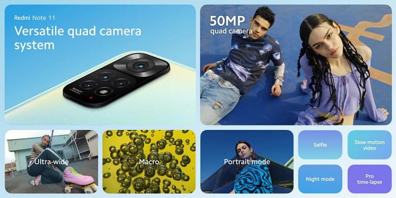 5000 мА·ч, 90 Гц и 50 Мп за 160 долларов. Представлен Redmi Note 11 для глобального рынка