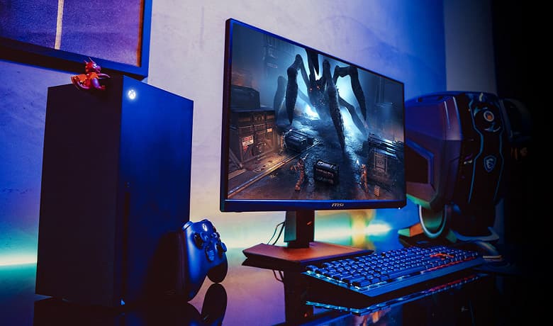 Монитор MSI Optix MPG321UR-QD Xbox Edition ориентирован на владельцев консолей