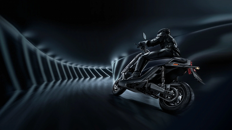 Представлен стильный и мощный электрический скутер Yamaha со сменными аккумуляторами Gogoro