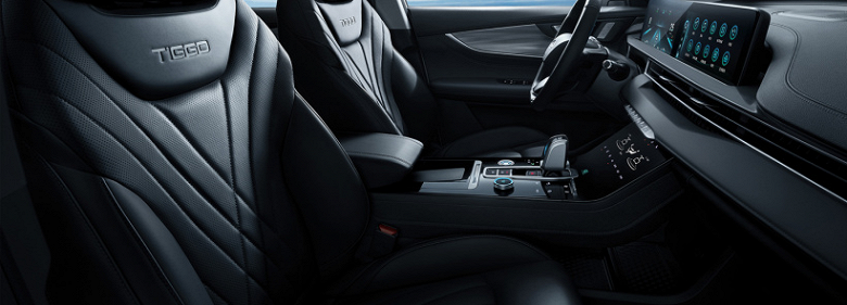 Гибридный семейный кроссовер, недорого. Представлен Chery Tiggo 8 Plus Kunpeng e+