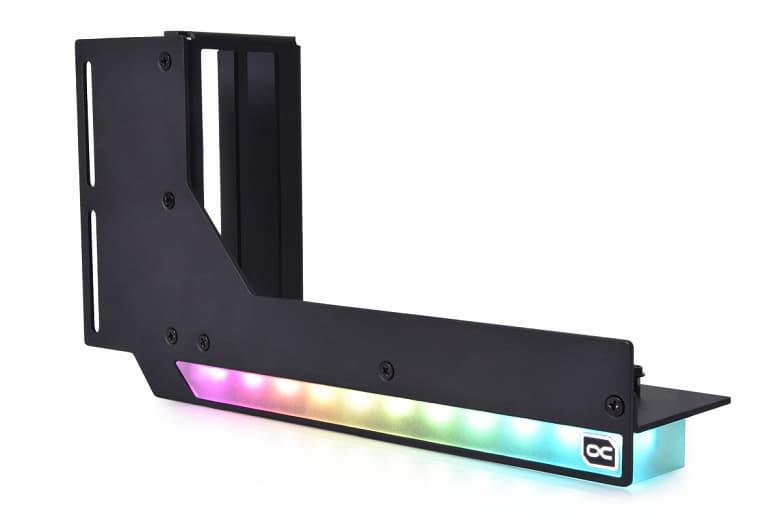 Крепление Alphacool Aurora позволяет установить видеокарту вертикально