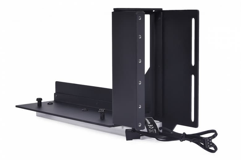 Крепление Alphacool Aurora позволяет установить видеокарту вертикально