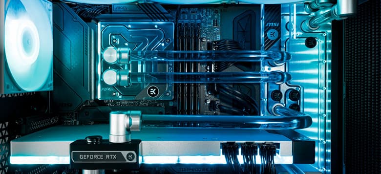 EK-Mana MSI MAG Z690 Torpedo EK X D-RGB — комплект из системной платы и водоблока