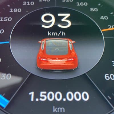 Tesla Model S проехала невероятные 1,5 млн км