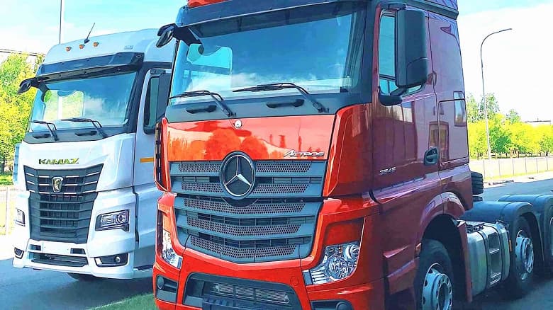 «Камаз» уже пострадал из-за ситуации на Украине. Daimler Truck AG приостанавливает сотрудничество