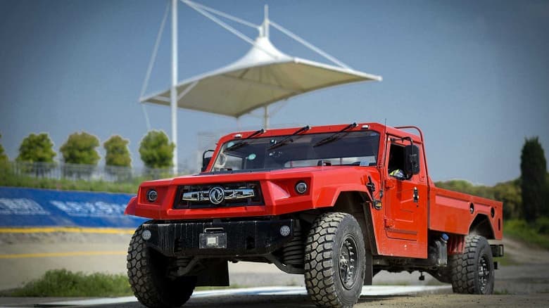 Представлен Dongfeng Warrior M18 EV. Это более мощная версия электрического Hummer из Поднебесной