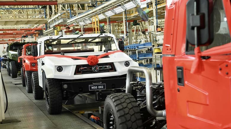 Представлен Dongfeng Warrior M18 EV. Это более мощная версия электрического Hummer из Поднебесной