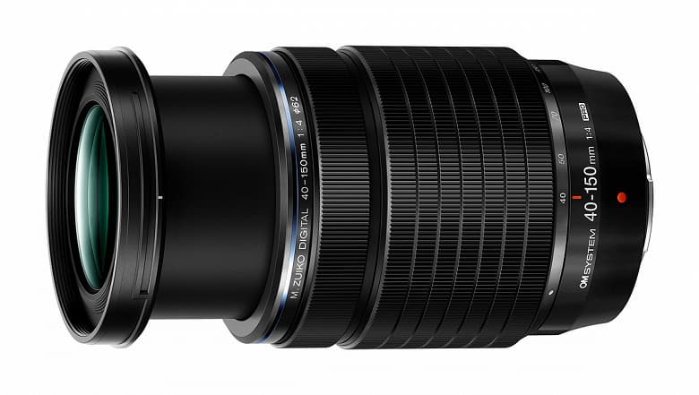 M.Zuiko Digital ED 40-150mm F4.0 PRO назван самым легким и компактным зум-объективом с постоянной максимальной диафрагмой и диапазоном фокусных расстояний, включающим ЭФР 300 мм