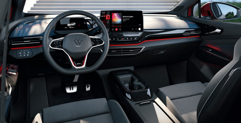 Запас хода 520 км, полный привод, 295 л.с. и разгон от 0 до 100 км/ч за 6,3 с в исполнении Volkswagen. Электрические кроссоверы ID.5 и ID.5 GTX запущены в производство