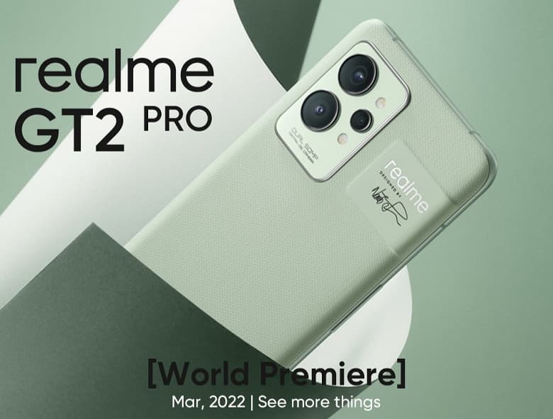 5000 мА•ч, Super AMOLED 2K 120 Гц, Snapdragon 8 Gen 1, 50 Мп и 65 Вт. Realme GT2 Pro выходит на мировом рынке уже в марте