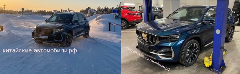 Как Geely Monjaro тестируют сибирскими морозами. Первые живые фото салона