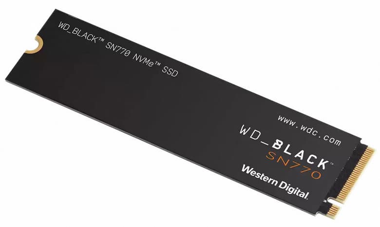В твердотельных накопителях WD Black SN770 не используется кэширование в DRAM В твердотельных накопителях WD Black SN770 не используется кэширование в DRAM