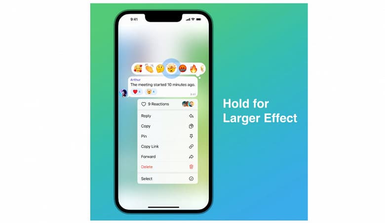 Огромное обновление Telegram: видеостикеры, улучшенные реакции и другие нововведения