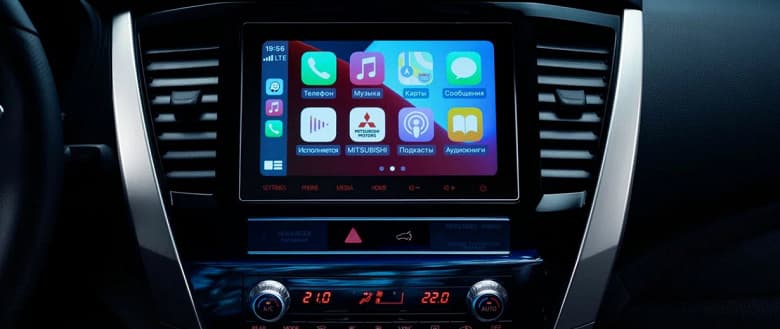 Российские Mitsubishi Outlander и Pajero Sport получили новую мультимедийную систему взамен Яндекс.Авто