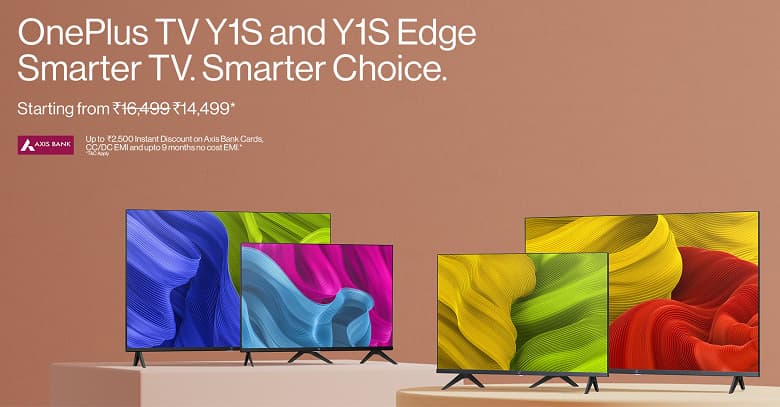 Android TV 11, HDR, 20 Вт звука, Full HD и 43 дюйма за 360 долларов. Представлены недорогие телевизоры OnePlus TV Y1S и OnePlus TV Y1S Edge