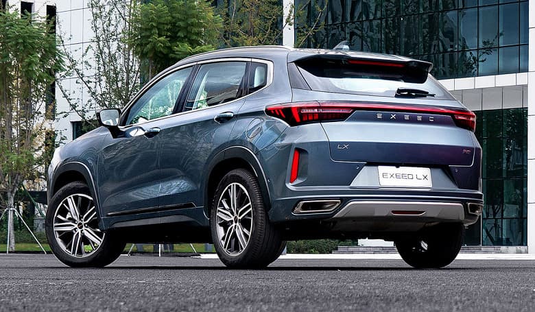 Менее динамичный аналог Chery Tiggo 7 Pro выходит в марте: кроссовер Exeed LX имеет похожие характеристики