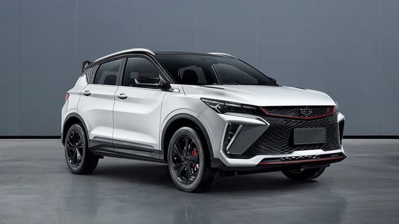 Новый Geely Coolray радикально изменился: первые фото нового кроссовера