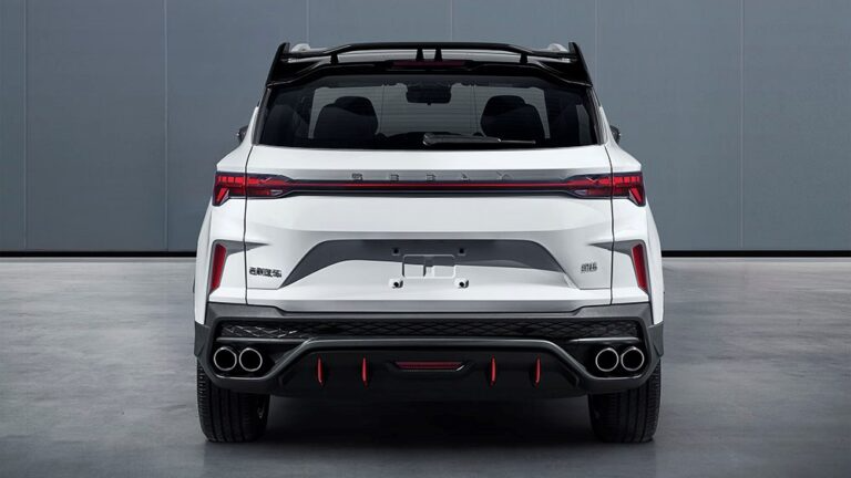 Новый Geely Coolray радикально изменился: первые фото нового кроссовера