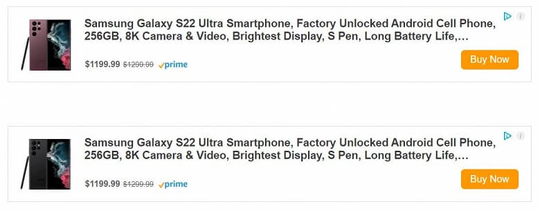 Galaxy S22 Ultra уже подешевел в США