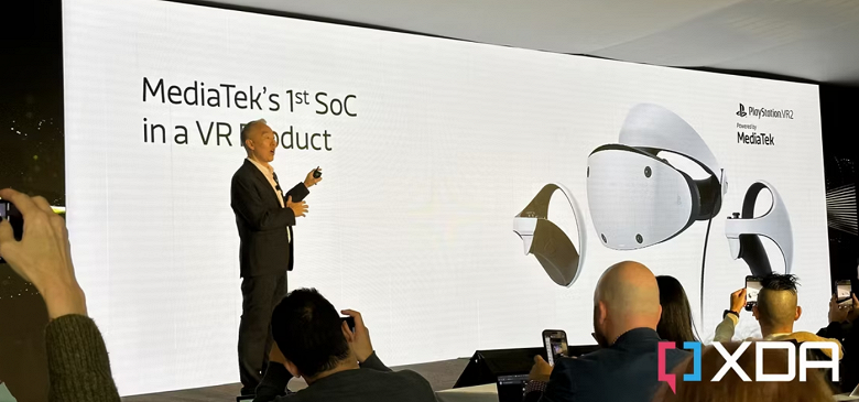 Сердцем гарнитуры Sony PlayStation VR2 стала платформа MediaTek Сердцем гарнитуры Sony PlayStation VR2 стала платформа MediaTek