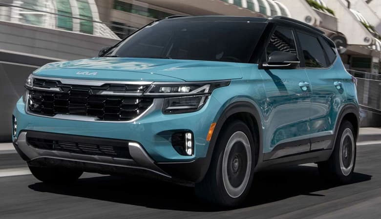 В США представили Kia Seltos 2024. Оснащение стало лучше, мощность увеличилась до почти 200 л.с.