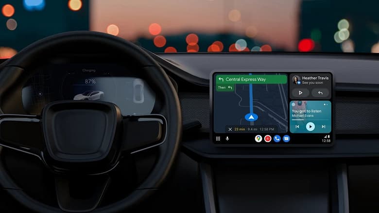 Долгожданный принципиально новый интерфейс Android Auto начал появляться у пользователей