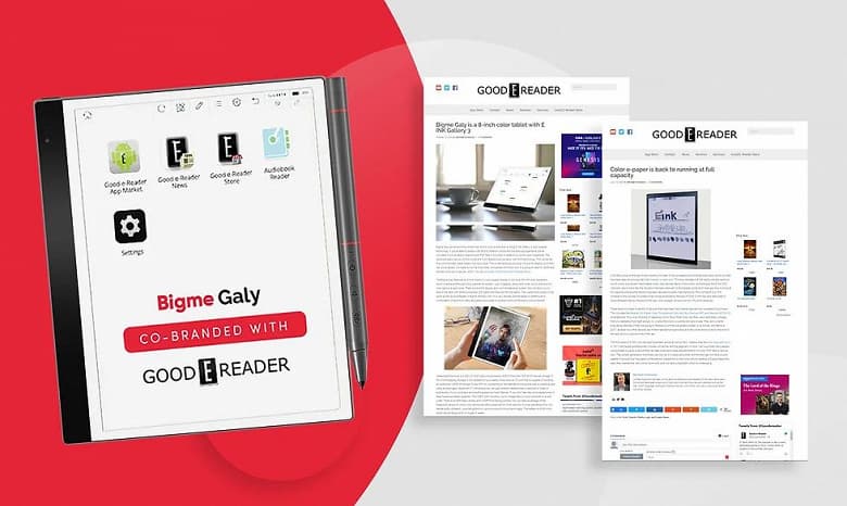 Экран E ink на более чем 50 000 цветов, 6 ГБ ОЗУ за 699 долларов: представлена необычная электронная читалка Bigme 