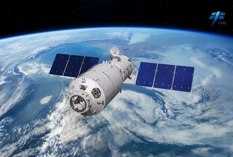 Китайский космический грузовик «Тяньчжоу-4» сгорел в атмосфере Земли