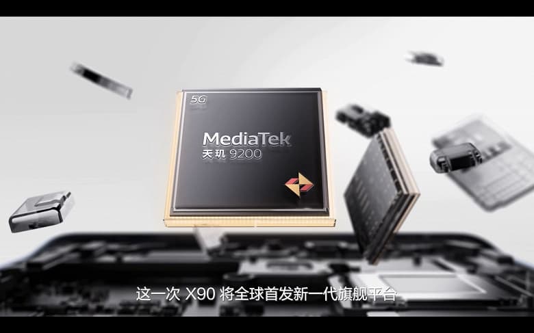 Передовая камера Zeiss, 1,284 млн баллов в AnTuTu, две SoC, 4810 мА·ч и защита IP64. Представлен Vivo X90 – первый в мире смартфон на SoC Dimensity 9200