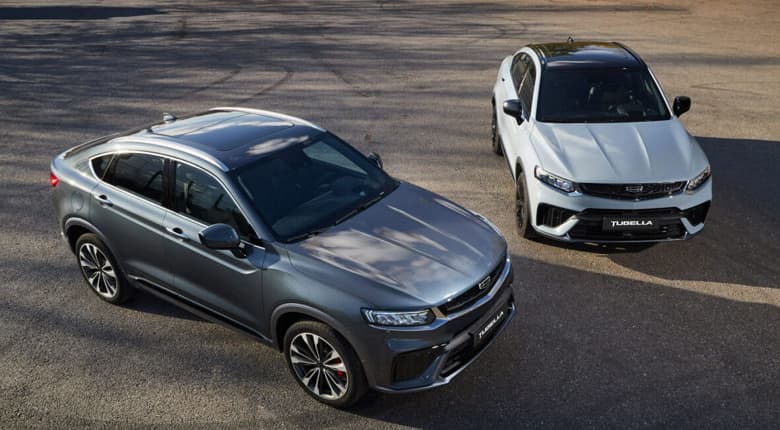 Официально: Geely Tugella 2022 модельного года появился у российских дилеров. Цены – от 4 млн рублей