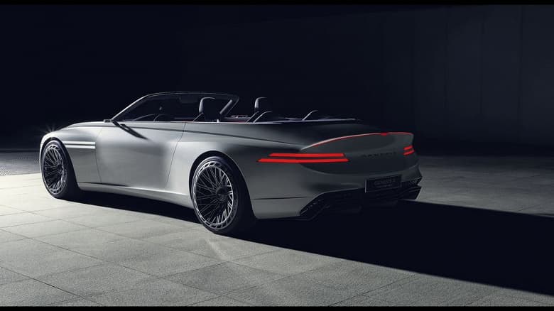 Представлен электрический кабриолет Genesis X Convertible с необычным водительским местом
